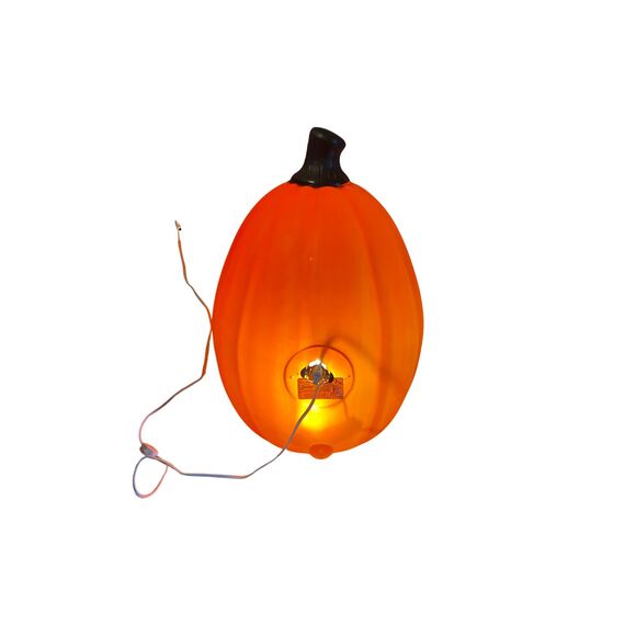 Empire 22” Blow Mold Pumpkin Lighted Halloween Decoration w/ Switch Works - Picture 2 of 8
